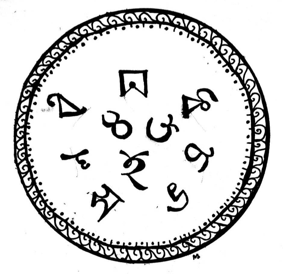 অলংকরণ-৬, বাংলার মুখ।