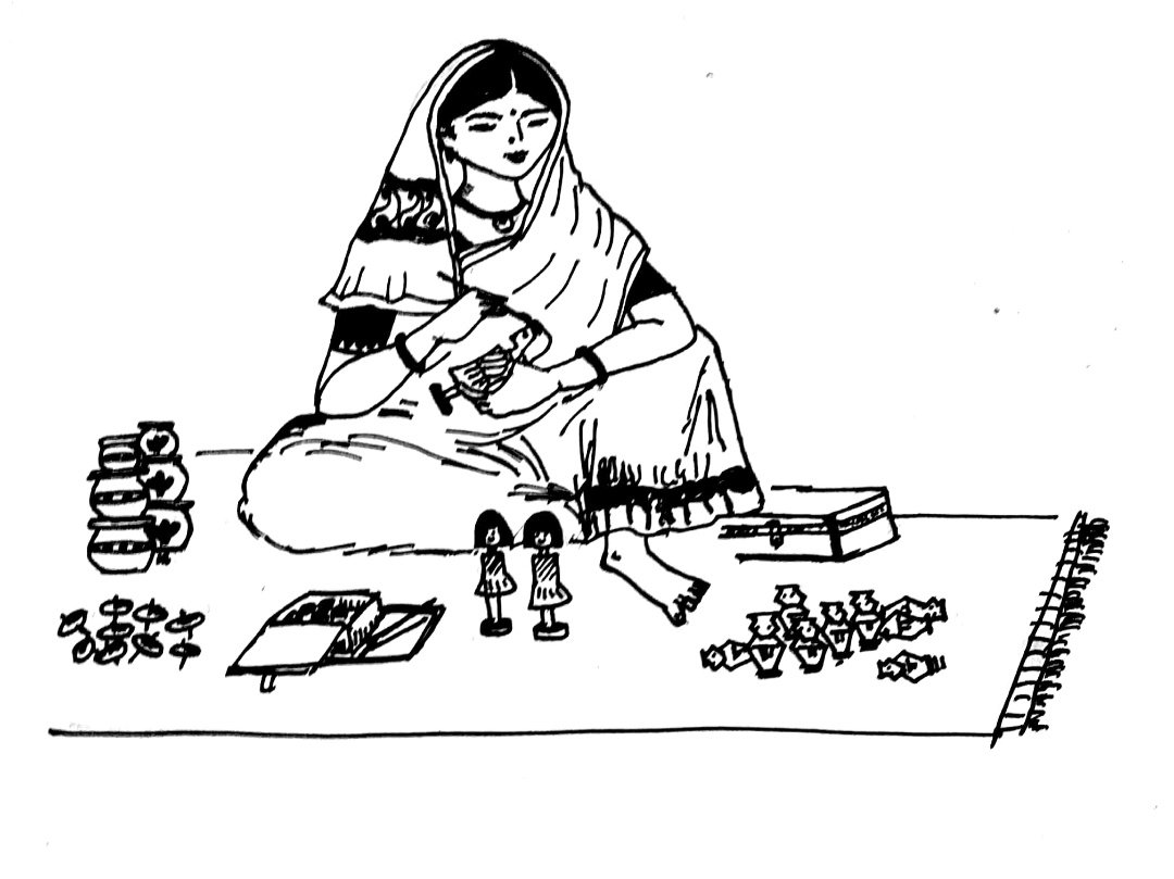 অলংকরণ-১৫, বাংলার মুখ।