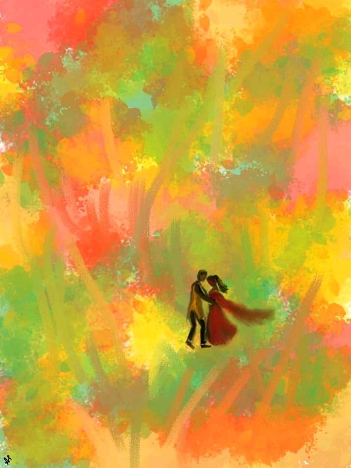 “অকারণের সুখে… “