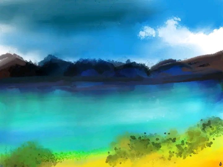 জল